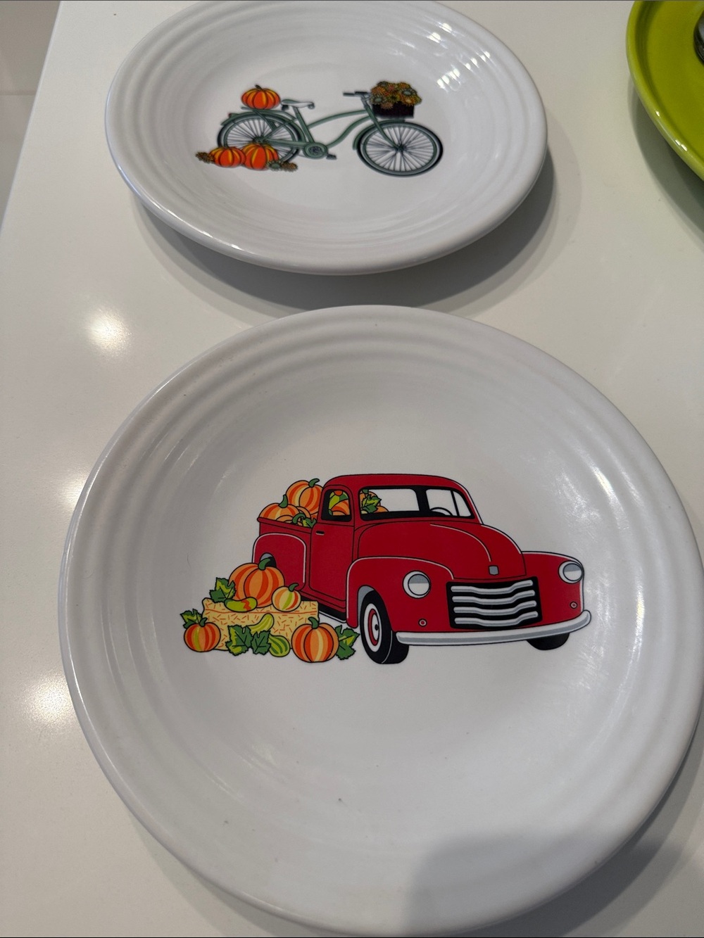 Fiestaware Fall Luncheon Plates-set of 2